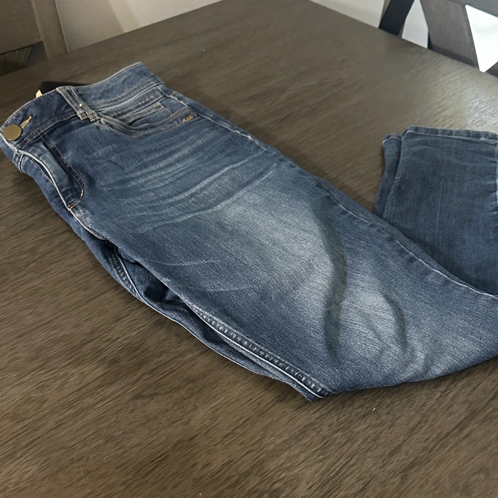 Democracy Skinny Jeans in Blue - Picture 3 of 6